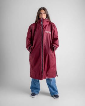 Burgundy/Silver dryrobe® Advance Long Sleeve