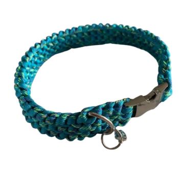 Paracord Collar - Turquoise 