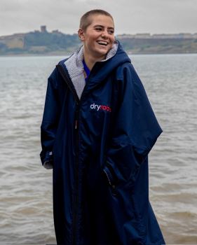 dryrobe® Advance Navy/Grey -Adult