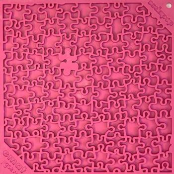 SodaPup Lick Mat - Jigsaw - Pink Large