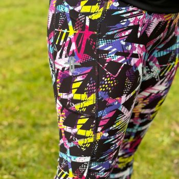Funky Fit – H.I. Full-Length Leggings – ABSTRACT