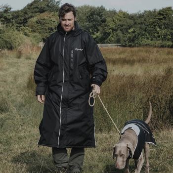Drywalks All Seasons dog walking coat - BLACK