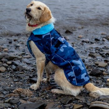Dryrobe Dog Blue Camo/Blue