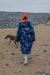 Blue Camo/Orange dryrobe® Advance Long Sleeve Adult
