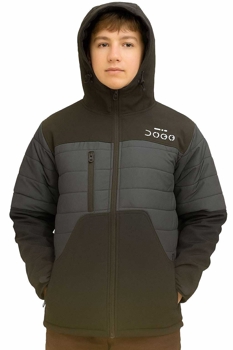 DOGG Training Puffa Jacket Black/Grey