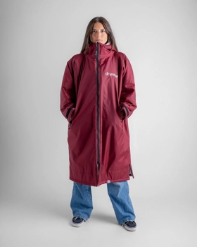 Burgundy/Silver dryrobe® Advance Long Sleeve