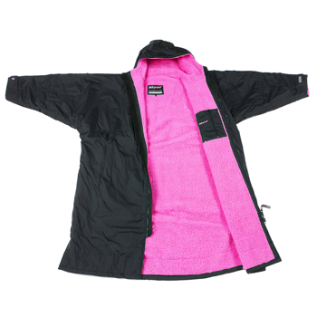 dryrobe® Advance Black/Pink 