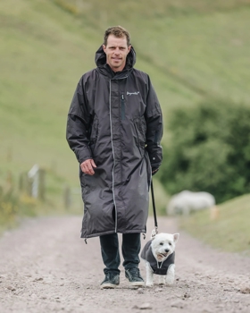 Drywalks All Seasons dog walking coat - Rich Brown