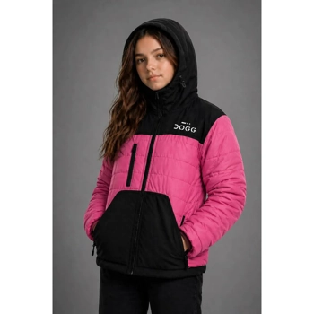 DOGG Training Puffa Jacket Black/Pink