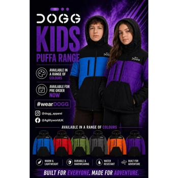DOGG Kids Training Puffa Jackets
