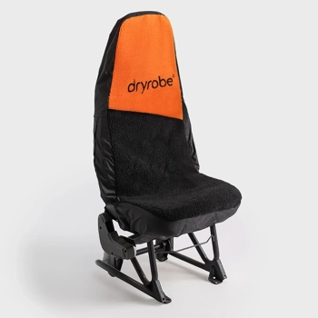 Dryrobe® Single Car Seat Cover - Orange-Black