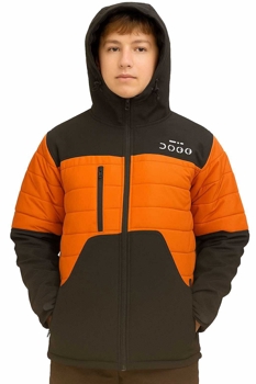 DOGG Training Puffa Jacket Black/Orange