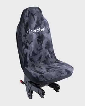 Black Camo Dryrobe® Single Car Seat Cover 