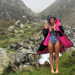 dryrobe® Advance Black/Pink