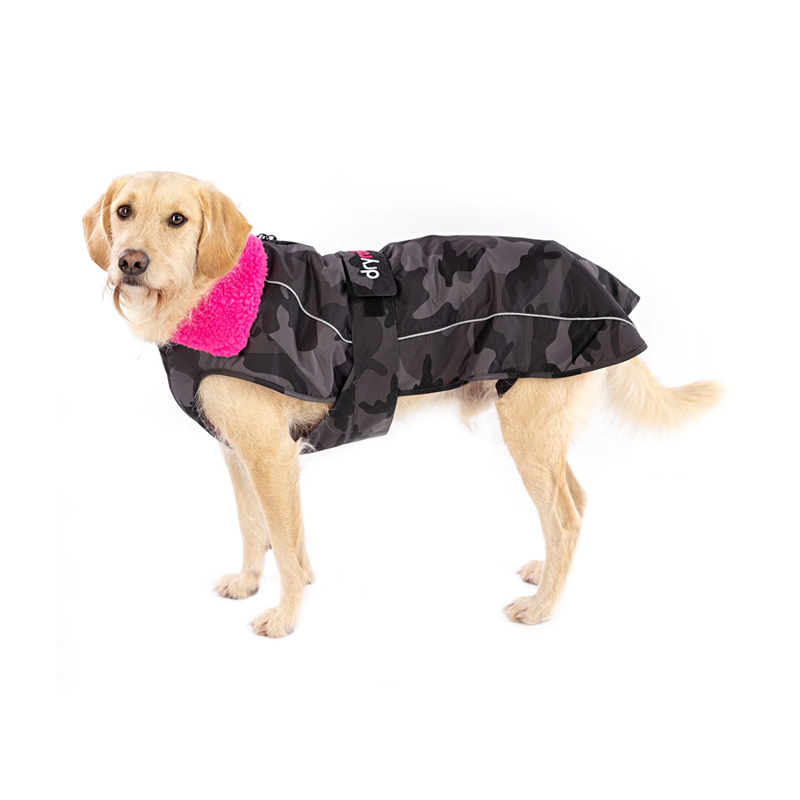 dryrobe® Dog Black Camo/Pink
