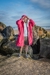 dryrobe® Pink/Light Grey Advance Long Sleeve Adult