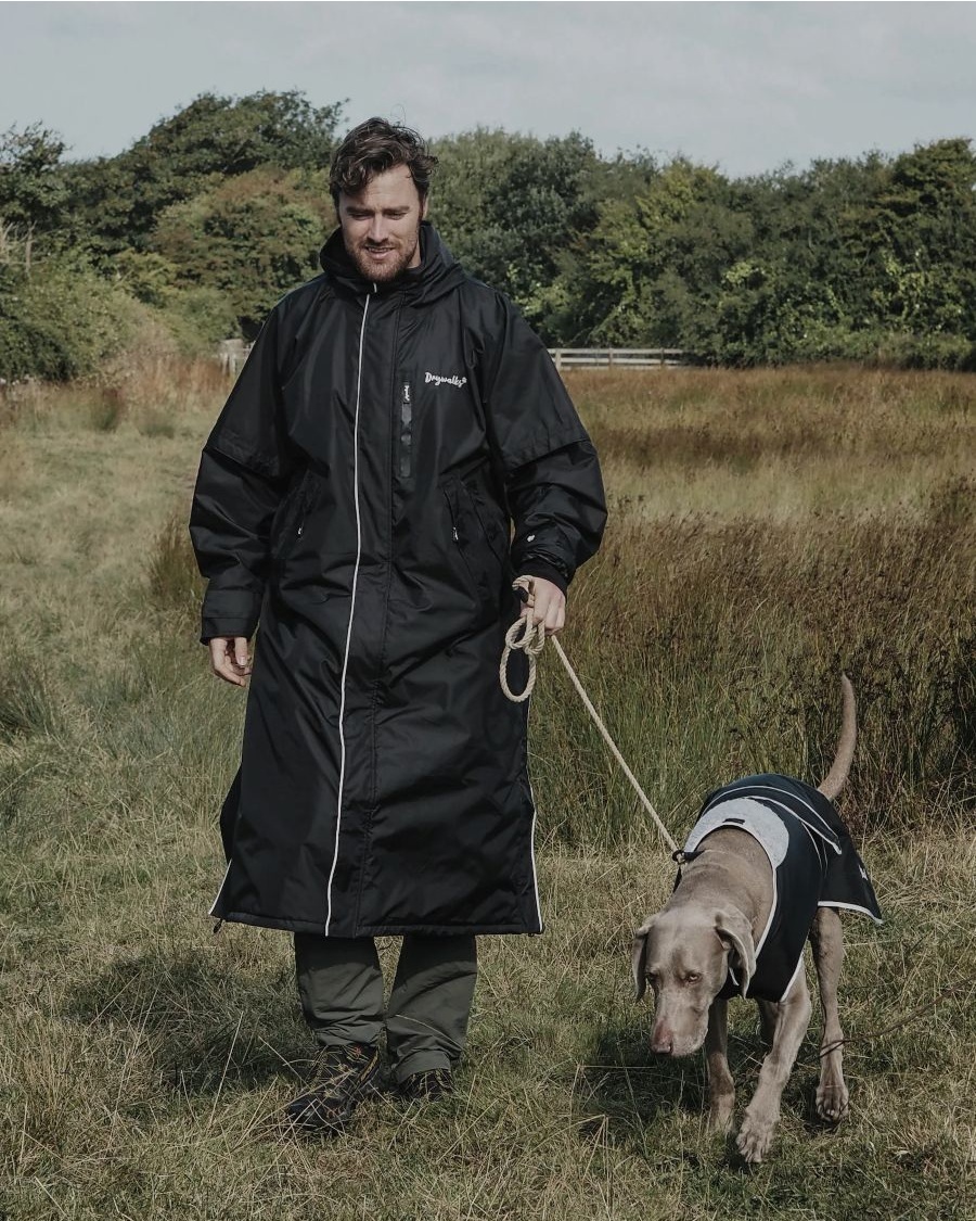 Drywalks All Seasons dog walking coat BLACK